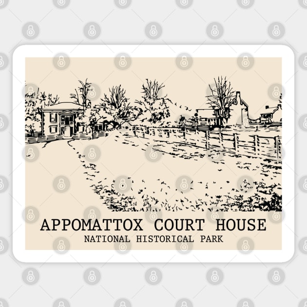 Appomattox Court House National Historical Park Magnet by Lakeric